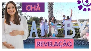 CHÁ REVELAÇÃO,  FESTA, BASTIDORES E PASSEI MAL 😷- FLÁVIA CALINA