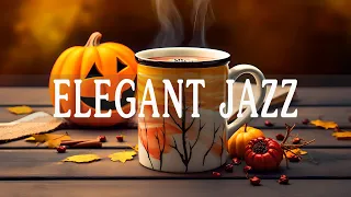 Autumn Jazz ☕ Elegant September Coffee Jazz Music and Bossa Nova Piano for a new day of study, work