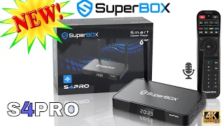 The All NEW SuperBox S4PRO With Voice Command Remote. Review