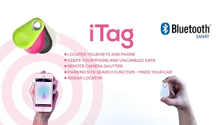 iTag Smart Anti-theft Wireless Smart Finder Bluetooth 4.0 Tracker GPS Locator Alarm