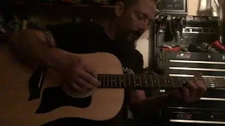 I Stay Away - Alice In Chains Acoustic Cover (faster tempo)