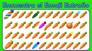 Encuentra El Emoji Diferente | JUEGO #48 | Prueba de rompecabezas de emojis