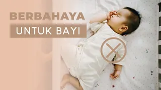 HATI-HATI! Pahami Posisi Tidur yang berbahaya bagi bayi