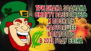 Три знака зодиака смогут разбогатеть и познать настоящее богатство в 2021 году Быка