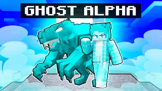 Playing as The GHOST ALPHA in Minecraft!