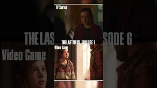 THE LAST OF US Episode 6 Side By Side Scene Comparison | ELLIE Argues With JOEL About Leaving Her