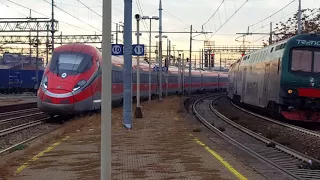 FRECCIA ROSSA, FRECCIA BIANCA, ITALO, treni a Milano, Züge in Mailand, trains