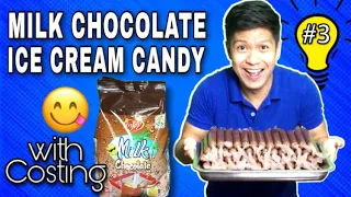 MILK CHOCOLATE ICE CREAM CANDY with COSTING | IDEAng PINOY TV #3
