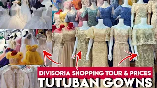 DIVISORIA SHOPPING: Wedding Dresses,  Ninang Outfits, Gowns & Suits | Best Designs 2022 | Tutuban