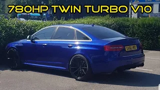 TWIN TURBO V10 AUDI RS6 SOUND 780HP