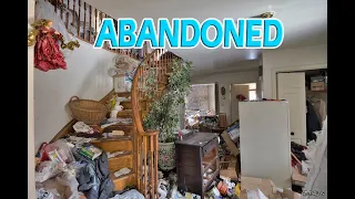 Exploring an Abandoned Hoarder House Where The Occupants Were Buried Alive!