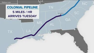 A look at the Colonial Pipeline fuel supply timeline