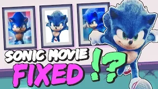 Did they FIX the Sonic Movie Design?