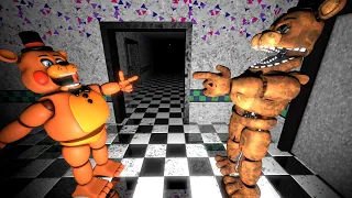 [FNAF/SFM] Freddy Is Going Outside of Parts & Service Room for the first time