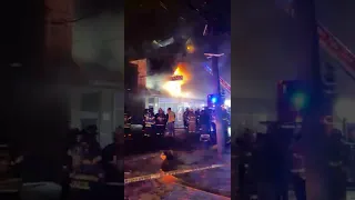 Fire at Firematic in Garfield, N.J.