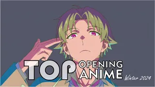Top Anime Openings Winter 2024. Final ver.