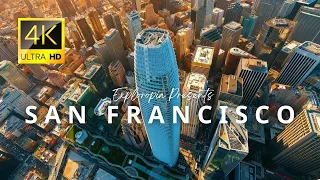 San Francisco, California, USA 🇺🇸 in 4K ULTRA HD 60FPS Video by Drone