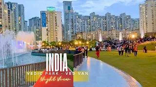 India’s First Vedic Park – Ved Van Stunning Evening and Night View | New India