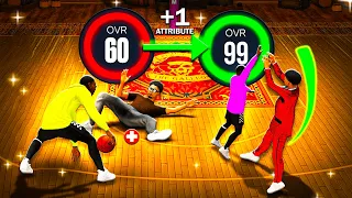 NBA 2K23, But EVERY Point is +1 ATTRIBUTE..
