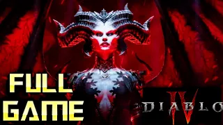 Diablo 4 | Full Game Walkthrough | No Commentary