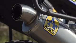 Yamaha Tenere 700 Arrow exhaust sound