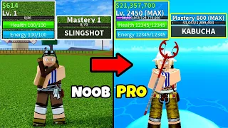 Beating Blox Fruits as Usopp! Lvl 1 to Max Lvl Noob to Pro in Blox Fruits!