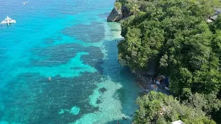 Tangkaan Beach. Padre Burgos, Southern Leyte with drone footage 2019