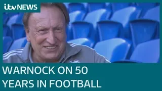 Cardiff City boss Neil Warnock on 50 years in football | ITV News