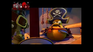 The pirates who don’t do anything :a veggietales movie (2008) final battle with healthbars