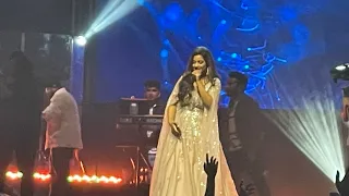 Grand entry Shreya Ghoshal live concert mumbai Malad Inorbit 25th Feb 2023