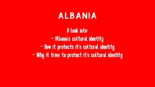 Global Citizenship - Albania Video Project - Dillon Smith