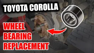 Front Wheel Bearing Replacement | Toyota Corolla E12/E13 2.0 D-4D