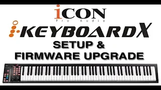 Icon iKeyboard X Firmware Upgrade and Setup Tutorial - YouTube