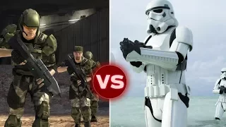 UNSC Marine Squad vs Imperial Stormtrooper Squad - Who Would Win | Halo vs Star Wars