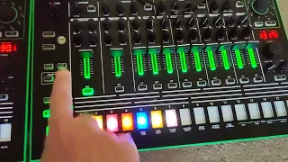 How to tell if a Roland TR8 has the 7x7 expansion pack installed