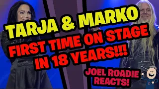 Tarja Turunen & Marko Hietala - Phantom of the Opera (First time in 18 years!) - Roadie Reacts