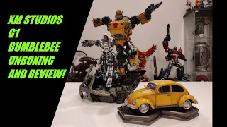 XM Studios Transformers G1 Bumblebee 1/10 Scale Statue Unboxing and Review!