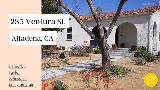 Promo Video for updated Spanish bungalow in the heart of Altadena, CA.