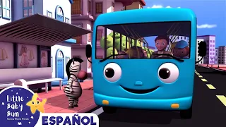 2 HORAS DE Las Ruedas del Autobús | Canciones Infantiles | Little Baby Bum en Español