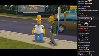 Jerma Streams [with Chat] - The Simpsons: Hit & Run (Rerun)