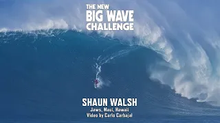 Shaun Walsh at Jaws - Biggest Wave Winner - Big Wave Challenge 2023