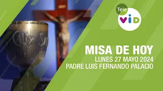 Misa de hoy ⛪ Lunes 27 Mayo de 2024, Padre Luis Fernando Palacio #TeleVID #MisaDeHoy #Misa