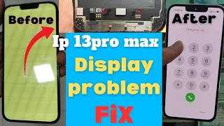 Iphone 13pro max Green screen issue solved / one jumper 👌