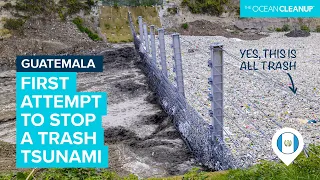 Interceptor Trashfence Stops a Plastic Tsunami in the World’s Most Polluting River (Then Fails)