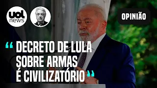 STF vai proteger decreto de Lula sobre armas; decisão é retorno ao mundo civilizado, diz Maierovitch