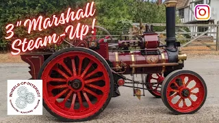 3" Marshall Traction Engine Steam Up at Shuttleworth