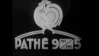 Pathe-Baby/Pathe 9.5 logo (EXTREMELY RARE, 1933)