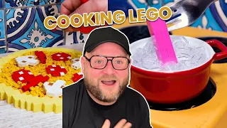 Cooking Food Out Of Lego