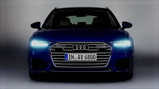 Audi HD Matrix LED + Night Vision Assist real-life test review (Audi A6 / A7 / Q8) :: [1001cars]