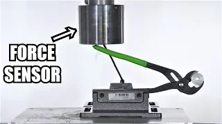 How Strong Are Different Pliers? Hydraulic Press Test!